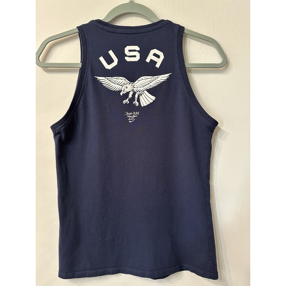 Official Nike Team USA Tokyo Olympics Tank Top Women XS Blue Eagle MMXX 2020